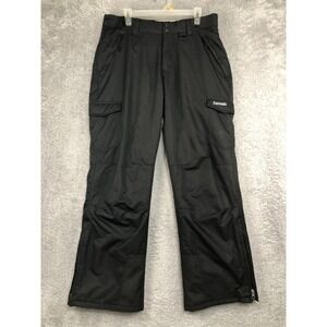 Zermatt Snow Ski Pants Men's M (34x32) Black Snowboard Insulated